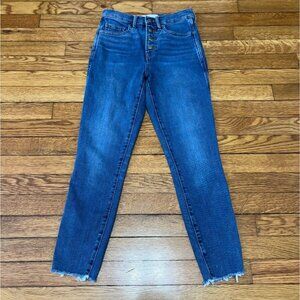 Everlane Womens The Vintage Skinny Jeans Size 24 Ankle Crop 24x24 Blue Denim